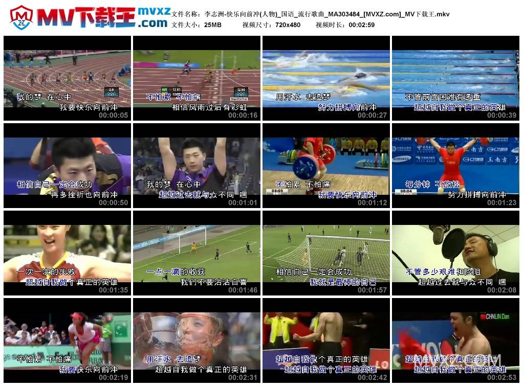 李志洲-快乐向前冲(人物)_国语_流行歌曲_MA303484